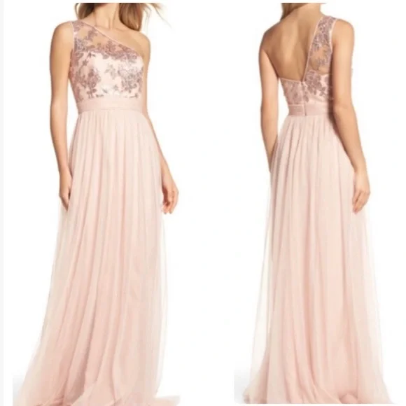 Amsale Dresses Amsale Ashlynn Bridesmaid Sequin Size New